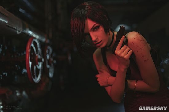 生化2艾达王超写实cos美女大战丧尸堪称cg