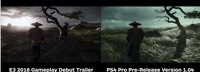 《对马岛》E3宣传片对比实机 看看“缩水”严重么