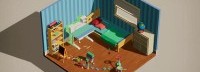 比起游戏更像积木 《收拾房间模拟器》已上线Steam