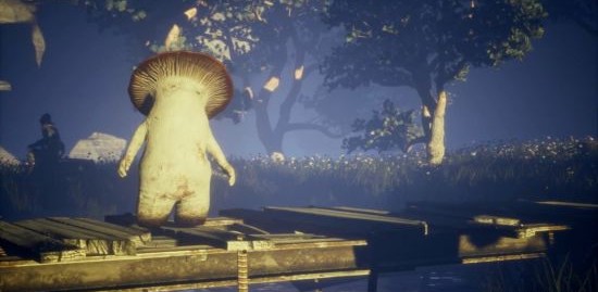 虚幻4短片糖豆人遇上黑魂软萌蘑菇人竞技