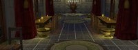 《Sim4》玩家还原《龙腾审判》天穹堡 细节颇为丰富