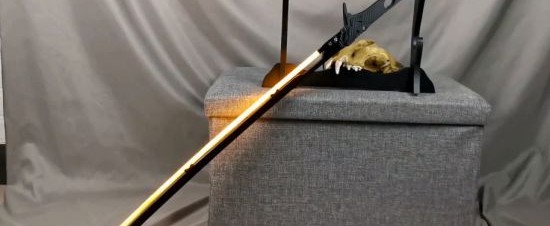 硬核还原2077热能武士刀极致激光刀体验