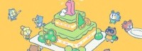 《动森》发售一周年 官方发生日蛋糕贺图